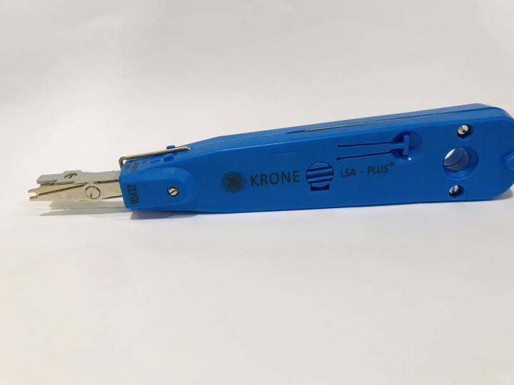 Portable KRONE LSAPlus Punch Down Tool Kit With 66 and 110 Blades