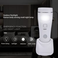 Night Lamp Sensor Indoor Night Lamp Wall Ladder Wall Lights Mini Flashlight Room Decorative Charging Lamp LED Night Light