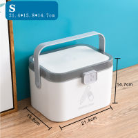 Multi-functional Emergency Pills Case Chest First Aid Kit Container Portable Household Plastic Medicine Organizer Storage Box