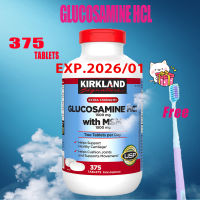 Kirkland Glucosamine hcl with  MSM  375 tablets  Glucosamine with MSM 1500 MG