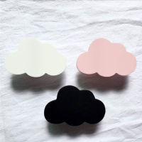 1 Pcs Wooden Cartoon Cloud Wooden Hook Kids Room Decorative Hook Clothing Towel Wall Hanger 3 Colors INS style!