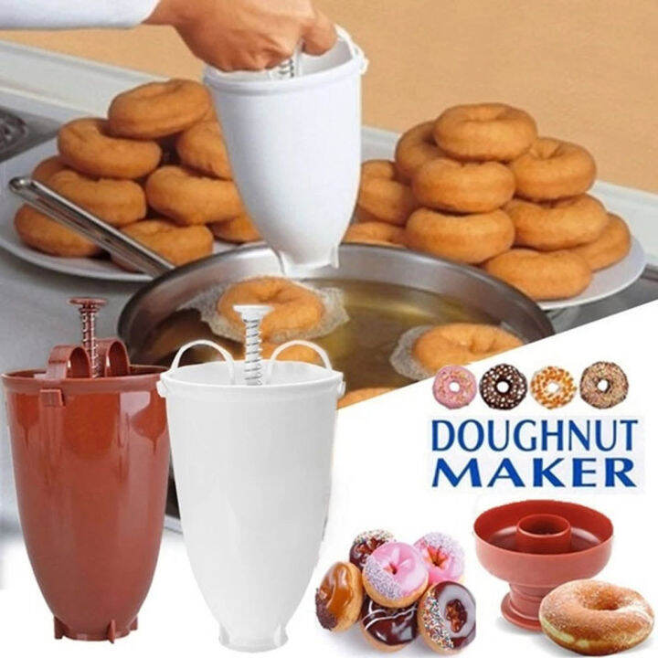 Round Donut Mould Waffle Doughnut Maker Fast Portable Donut Maker