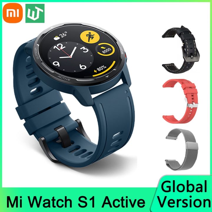 Xiaomi Mi Watch S1 Smartwatch 1.43 Inch AMOLED Display 12 Days Battery Life  GPS 5ATM Waterproof Wrist Watch