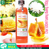 Chai 500ml mật ong Hoa Cafe Nguyên Chất - Mật thật giá trị thật Mật Ong HỌ HỒ thuộc công ty cà phê Đức Anh - Flash sale