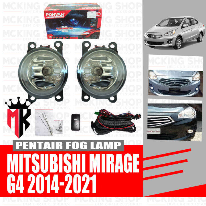 Mitsubishi Mirage G4 20142021 Pentair Fog Light / Foglight Fog Lamp / Foglamp Assembly Lazada PH