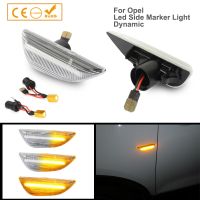 2X ไฟ Led ด้านข้างแบบไดนามิกสัญญาณไฟไฟเลี้ยวต่อเนื่องสำหรับรถ Opel Mokka X เชฟโรเล็ตแทร็กซ์ Buick Encore-สไตล์