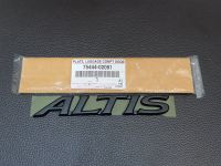 โลโก้ ALTIS สีดำด้าน Matt Black  ใส่กับโตโยต้าอัลตีสปี 2003-2008  ToYoTa Corolla Altisปี 2003-2008 Genuine Parts