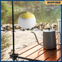 โคมไฟสำหรับตั้งแคมป์ WDFINE USB ไฟสำหรับเต็นท์ LED แคมป์น่ารักสำหรับกระเป๋าแบ็คแพ็คสำหรับกิจกรรมกลางแจ้งตกปลา