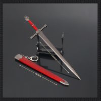 22CM Elden Ring Game Peripheral Weapon Model Lordsworn 39;s Straight Sword with Sheath Metal Craft Ornament Personal Gift