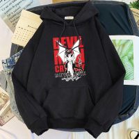 DEVILMAN CryAnime Hoodies Harajuku Men Streetwear Ulzzang Hip Hop Autumn Winter Casual Long Sleeve Hoodies Sweatshirt Size XS-4XL