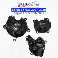 สำหรับ KAWASAKI Ninja ZX-6R 636 2013-2020เครื่องยนต์รถจักรยานยนต์ฝาครอบป้องกันการค้ำยันที่ครอบเครื่องยนต์