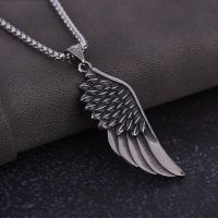 【CW】 Color Half Pendant Necklace for Men Punk Hip Hop Jewelry Clothing Trend Accessories