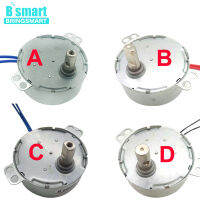 มอเตอร์ระบบทำงานพร้อมกันแบบแม่เหล็กถาวร0.9ถึง70Rpm Ac 5V ถึง240V Cw Ccw เพลาสี่ประเภทสำหรับเตาแม่เหล็กไฟฟ้ามอเตอร์พัดลม