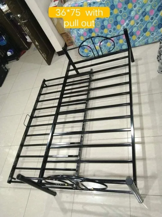 Single bed with pull out 36x75 semi double lazada ph