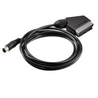 สายเคเบิล Scart 1.8M V-Pin สำหรับ Sega Megadrive 1 Genesis 1ระบบ Master 1 RGB สายเคเบิล AV Scart