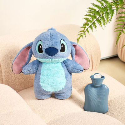 ดิสนีย์อะนิเมะ Lilo Stitch ตุ๊กตาขนาดใหญ่ขวดน้ำร้อนการ์ตูนของเล่นตุ๊กตาน่ารักผู้หญิงบ้านเติมน้ำมืออุ่นของขวัญสำหรับเด็ก