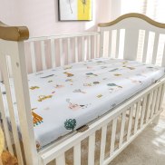 Giường cũi trẻ em Sheets Vỏ bọc nệm Trẻ Sơ Sinh Cũi Cái Nôi S Tấm Khăn