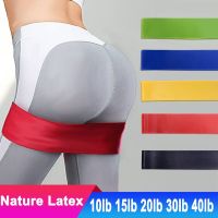 Nature Latex Rubber Yoga Resistance Band 0.7-1.1mm Pilates Sport Training Workout Elastic Bands Fitness Exercise Gym Equipment Exercise Bands