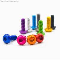 ๑ 10pcs aluminum screw iso7380 M3 M4 M5 m6x5/6/8/10/12/16/20 colourful Aluminum hex socket button head screw