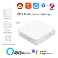 Tuya Multi-โหมด Gateway Hub Zigbee WiFi Bluetooth-ใช้งานร่วมกับ  การสื่อสารอัจฉริยะ Gateway Sensor