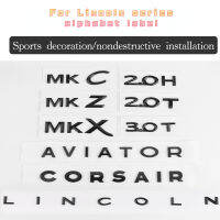 รถอุปกรณ์ตกแต่งที่สวยงามและสร้างสรรค์3D โลโก้ ABS ใหม่เหมาะสำหรับสติกเกอร์ตกแต่งสัญลักษณ์รถลินคอล์น