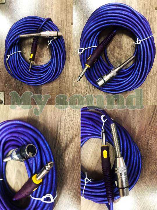 Microphone Wire heavy Duty 15m available[tested before ship out] Lazada PH