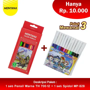 Jual 208pcs coloring set - mewarnai - alat menggambar