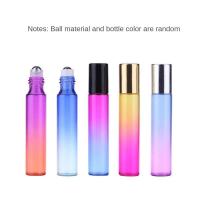 Roll On Bottle Portable For Travel 10ml Refillable Bottle Cosmetics Tool Bottle Glass Bottle Liquid Container Travel Size Bottles Containers Travel Si