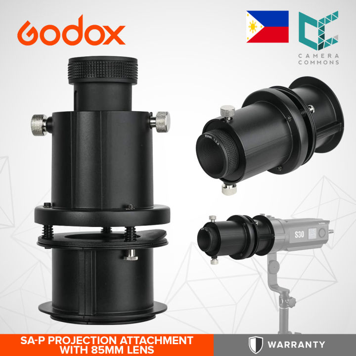 Godox SA-P Projection Attachment with 85mm Lens for S30 Focusing ...