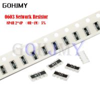 【YD】 100PCS 0603x4 8P4R 2x4P Network Resistor SMD 0   Ohm 1K 910K 2.2K 4.7K 10K 22K 47K 100K 1M 1R 10R 220 470