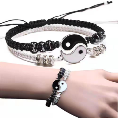 Yin Boyfriend Relationship Friendship Girlfr Bff Adjustable Yang Friend Matching Best