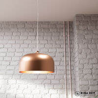 RINA HEY CESKY/1 โคมไฟ โคมไฟห้อยเพดาน โคมไฟตกแต่งเพดาน ไฟติดเพดาน Pendant lamp W33 x D33 x H20 cm – สี ทองแดง