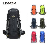 LIXADA 50L กระเป๋าเป้สะพายหลังกันน้ำสำหรับเดินป่าตั้งแคมป์