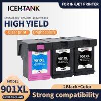 หมึกพิมพ์901XL Icehtank สำหรับ HP 901 XL สำหรับ J4500สำนักงาน HP J4524 J4530 J4540 J4550 J4580 J4585 J4624 J4640