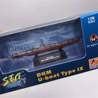 * 1700 DKM U-เรือประเภท IX เรือดำน้ำทองคำขาวสะสมประกอบรุ่นสำเร็จรูปรุ่น Easymodel ของเล่น