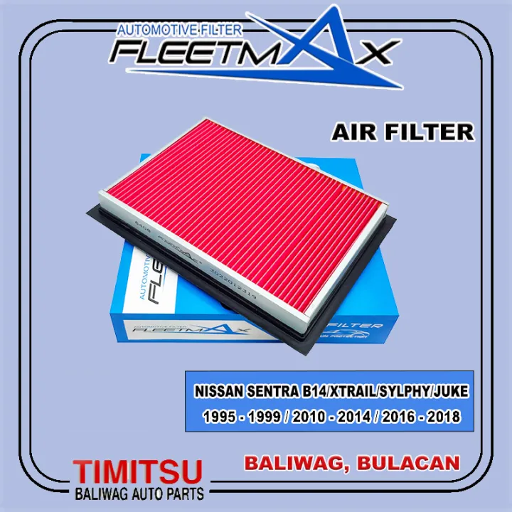 AIR FILTER NISSAN SENTRA B14 ALL 19951999 XTRAIL 2010 2014 JUKE 2015