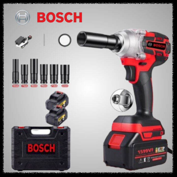 Bosch Impact gun Wrench Brushless Cordless Electric Wrench Power Tool