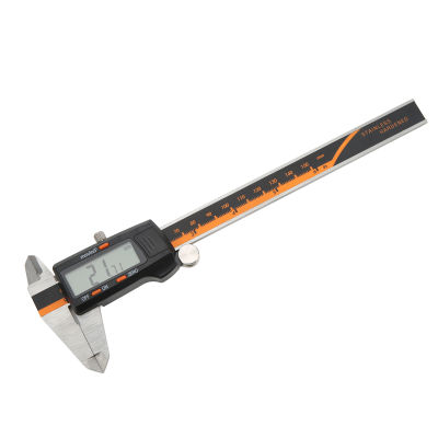 Digital Vernier Caliper 0 ถึง 150 มม. เครื่องมือวัดเศษส่วนอิเล็กทรอนิกส์ที่มีหน้าจอ LCD