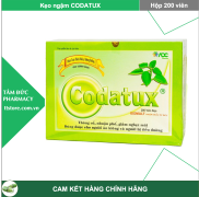 Kẹo CODATUX - CODATUX EXTRA Hộp 200 viên - Kẹo ngậm ấm bụng, giảm cảm