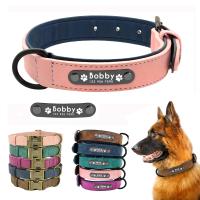 ✢ Dog Collars Personalized Dog Buckle Collars Free Engraving Name ID Tags For Small Medium Large Dogs Pug Pitbull Bulldog Beagle