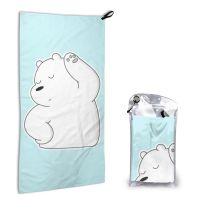 【สต๊อก】เราหมี Bare Bears ผ้าเช็ดตัวไฟเบอร์ซูเปอร์ไลน์สำหรับทุกเพศ Handuk Cepat KERING ผ้าเช็ดตัว Marvel แฟชั่นขนาด40*80ซม.