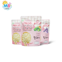 [แพคเกจใหม่ 20g] MBcare BEBEKIM FINGER FOOD Bebekim Step 3 ขนมข้าวพองออร์แกนิค 100% เสริมสร้างพัฒนาการ จากเกาหลี วัย 10 เดือนขึ้นไป