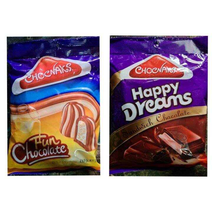 CHOCNAKS Fun Chocolate/Happy Dreams 24pcs | Lazada PH