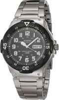 Casio Mens Diver Style Quartz Watch with Stainless Steel Strap, Silver, 23.8 (Model: MRW-200HD-1BVCF)