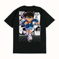 เสื้อยืดลำลองฤดูร้อน อะนิเมะนักสืบ CONAN EDOGAWA SHINICHI V2 สูงอะนิเมะ เสื้อยืดคอตตอนฤดูร้อน S-5XL