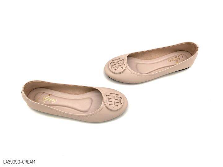 halobangkok-รองเท้า-flat-shoes-หนังไมโครไฟเบอร์-รุ่น-la39990