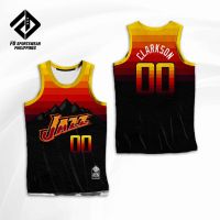 JORDAN CLARKSON UTAH JAZZ FD CONCEPT FULL SUBLIMATED JERSEY