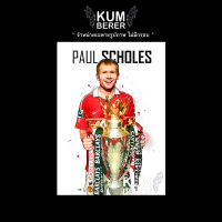 โปสเตอร์ติดผนัง Paul Scholes  Manchester United