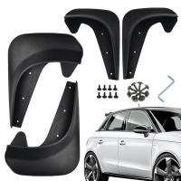 Mud Flaps Vehicles Mudguard Splash Guards Front and Rear Set 4pcs Universal Flexible Mudflaps Dirty Fenders for Pickup Truck Car exceptional