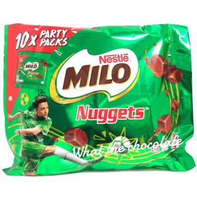 MILO Nuggets ไมโลนักเก็ต (ห่อละ 10 ซอง)